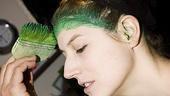 Nicole Parker Backstage at Wicked – hairline