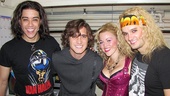 Diego Boneta at <i>Rock of Ages</i> - Dan Domenech – Diego Boneta – Rebecca Faulkenberry – Jeremy Woodard