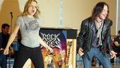 Onstage loverbirds Amy Spanger and Constantine Maroulis do more than just tweet in this show—they wail on serious rock hits.