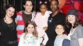 Chris Rock and Family at Shrek the Musical – Chris Rock – Zahra Savannah – Rachel Stern - Ryan Duncan - Rachel Resheff - Adam Riegler - Marissa O'Donnell
