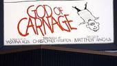God of Carnage Opening Night – Marquee