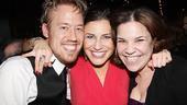 Happiness Opening Night – Chris Fenwick – Jenny Powers – Lindsay Mendez