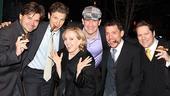 Happiness Opening Night – Hunter Foster – Sebastian Arcelus – Susan Stroman – James Moye – Miguel Cervantes – Robert Petkoff