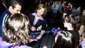 Next to Normal stage door – Ripley smiles