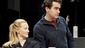 Laura Linney as Sarah, Brian d'Arcy James as James and Eric Bogosian as Richard in Time Stands Still.