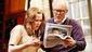 Jennifer Ehle as Mrs. Fitch and John Lithgow as Mr. Fitch in Mr. and Mrs. Fitch.