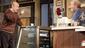 Yasen Peyankov&nbsp;as Max Tarasov and Michael McKean as Arthur Przybyszewski in Superior Donuts.