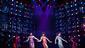 Margaret Hoffman as Michelle Morris, Syesha Mercado as Deena Jones and Adrienne Warren as Lorrell Robinson in Dreamgirls.