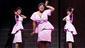 Syesha Mercado as Deena Jones, Moya Angela as Effie White and Adrienne Warren as Lorrell Robinson in Dreamgirls.