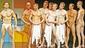 The cast of Naked Boys Singing.