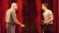 Alfred Molina as Mark Rothko and Eddie Redmayne as Ken in the Donmar Warehouse production of Red.