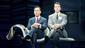 Tony Goldwyn as J.D. Sheldrake and Sean Hayes Chuck Baxter in Promises, Promises.