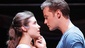 Josefina Scaglione as Maria and Matthew Hydzik as Tony in West Side Story.