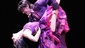 Natalie Cortez as Anita and George Akram as Bernardo in West Side Story.