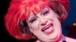 Harvey Fierstein as Albin in La Cage aux Folles.