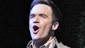 Brian Justin Crum as Lucas Beineke and Cortney Wolfson as Wednesday in The Addams Family.