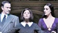 Pippa Pearthree as Grandma, Tom Corbeil as Lurch, Douglas Sills as Gomez, Cortney Wolfson as Wednesday, Sara Gettelfinger as Morticia, Blake Hammond as Uncle Fester and Patrick D. Kennedy as Pugsley in The Addams Family.