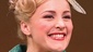 Chandra Lee Schwartz as Glinda in Wicked.