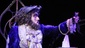 Dane Agostinis as Beast and Emily Behny as Belle in Disney's Beauty and the Beast.