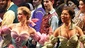 Emily Behny as Belle and the cast of Disney's  Disney's Beauty and the Beast.