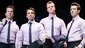 Steve Gouveia, Joseph Leo Bwarie, Quinn VanAntwerp and Matt Bailey in the national tour of Jersey Boys.